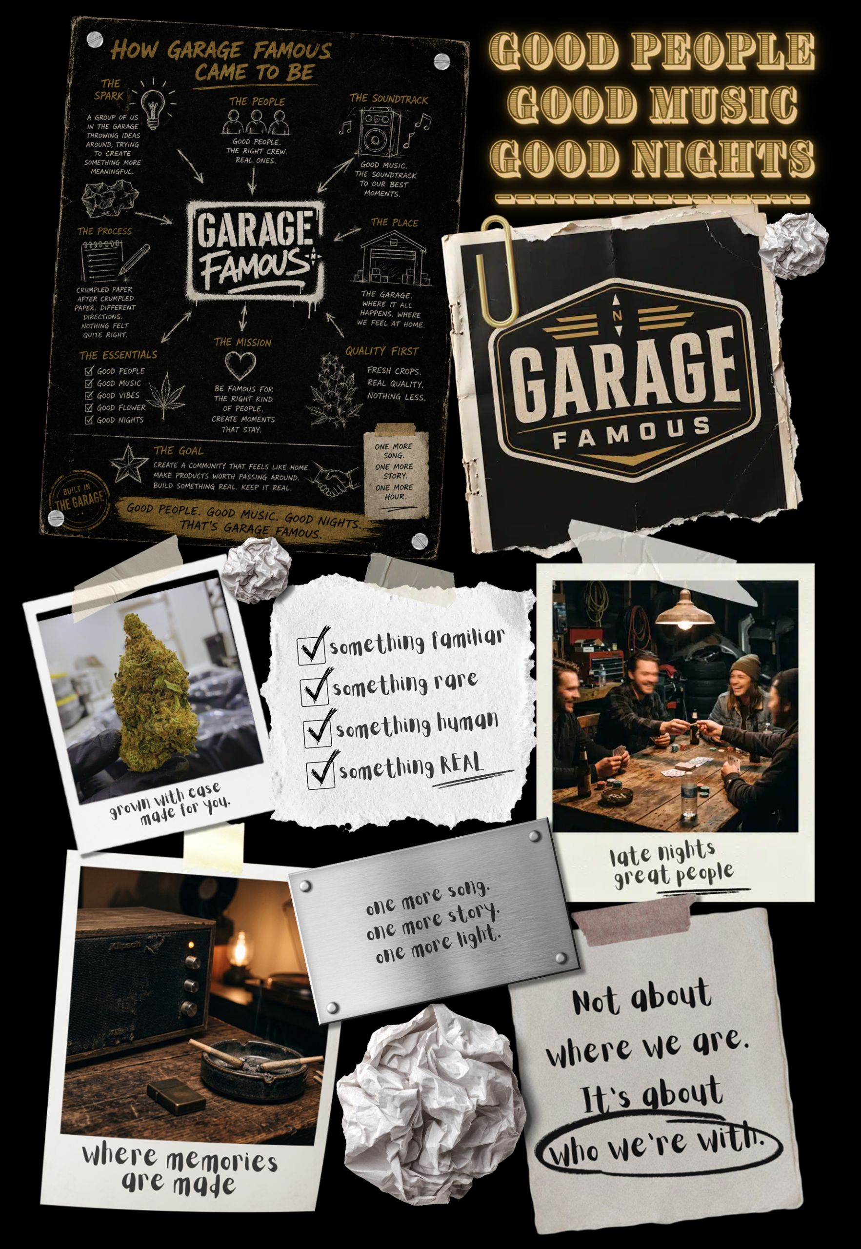 Garage Famous Moodboard